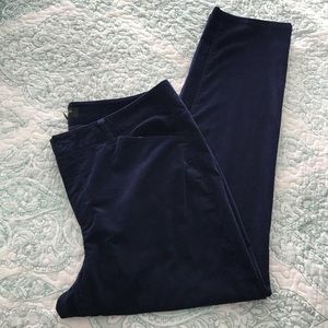 Talbots velvet pants